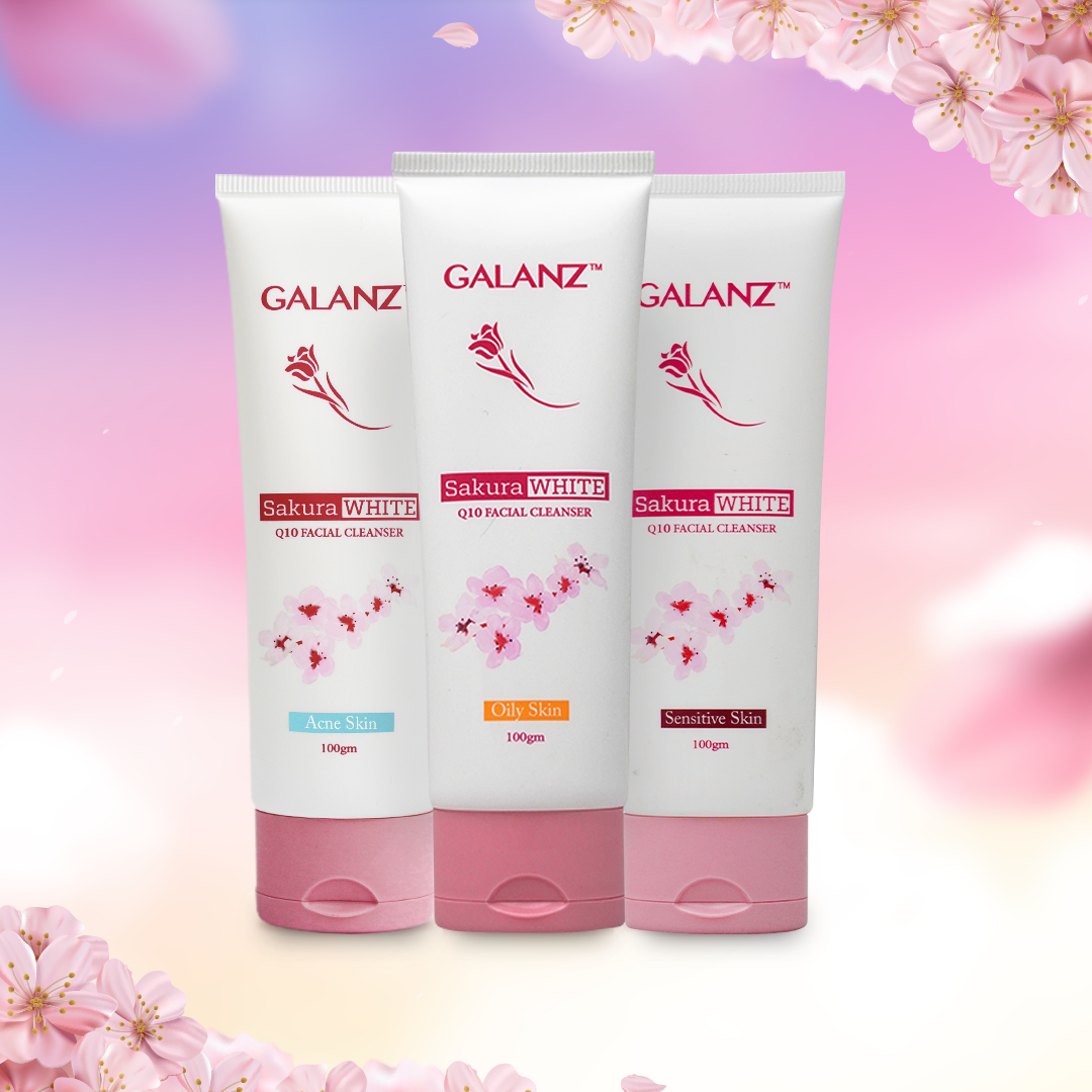 Sakura White Q10 Facial Cleanser